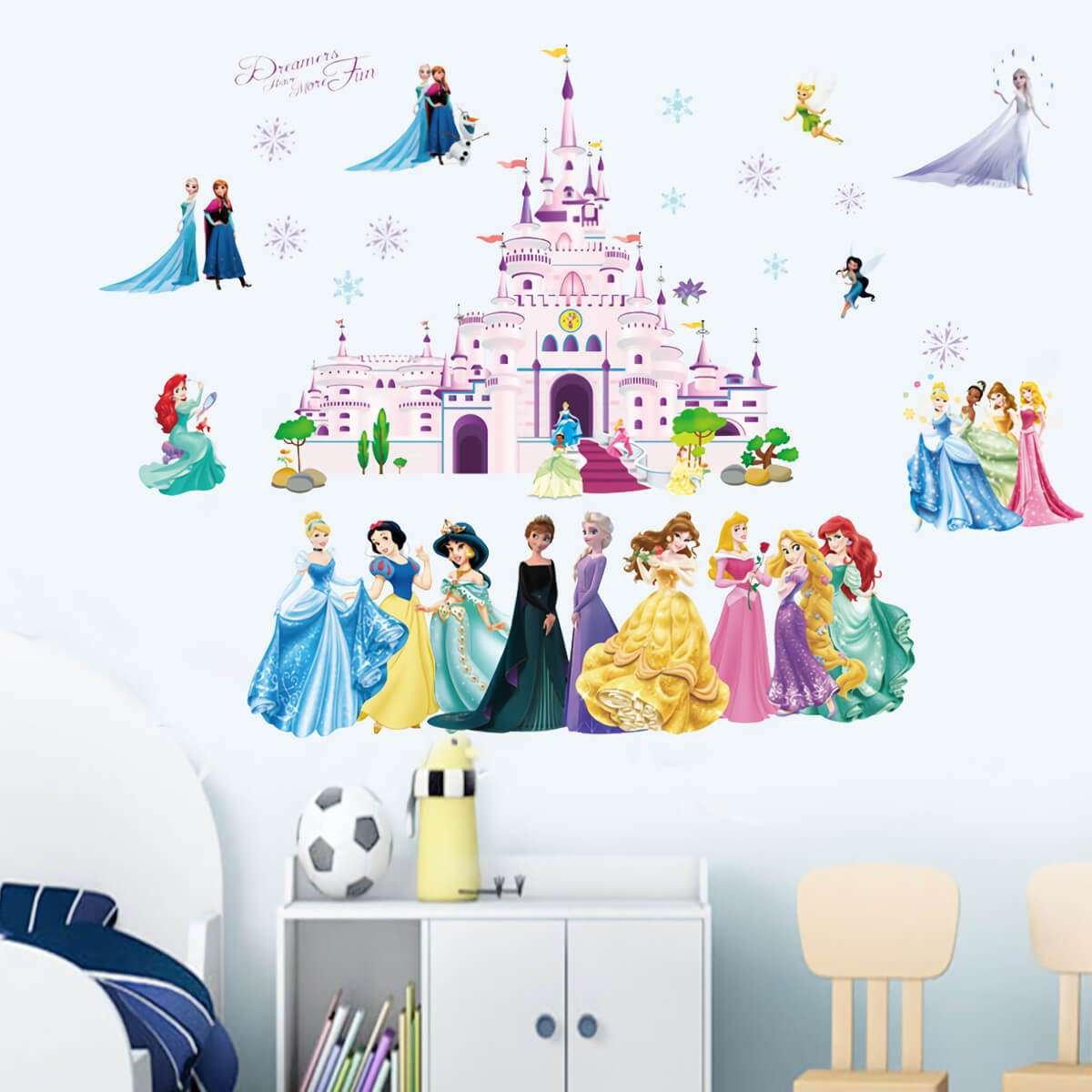 Disney Princess Silhouette Snow White Cinderella Aurora Frozen Princess