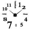 3D Clock Wall Decal Reflector Stickers