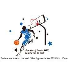 Basketball Player Sports Wall Stickers