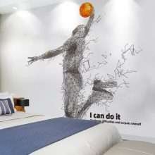 Basketball Player Wall Stickers