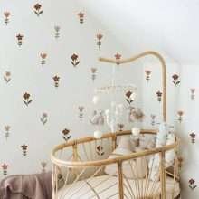 Boho Dry Floral Wall Stickers Decals