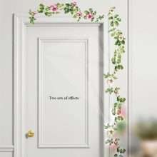 Green Leaf Flower Wall Frame