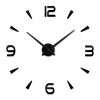 3d Mirror Wall Clock Acrylic Wall Sticker