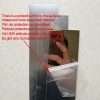 10pcs Mirror Decal Stickers 3D Wall Lines