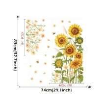 Home Decor Murals Sunflower Wall Decals