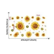 Home Decor Murals Sunflower Wall Decals