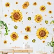 Home Decor Murals Sunflower Wall Decals