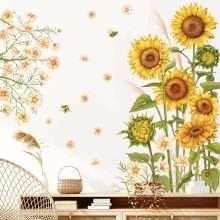 Home Decor Murals Sunflower Wall Decals