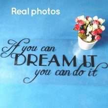 If You Can Dream It You Can Do It Motivational Wall Quotes