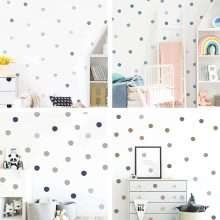 Morandi Color Dots Wall Decals for Kids