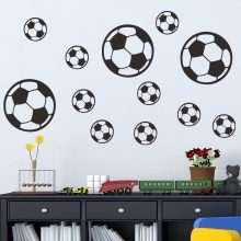 Personalized Football Soccer Basketball Sports Wall Stickers