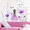 Plant Butterfly Floral Wall Stickers