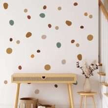 Polka Dot Self Adhesive Wall Decal Stickers