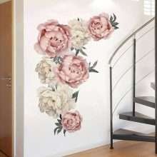 Rose Art Wall Decals Flower