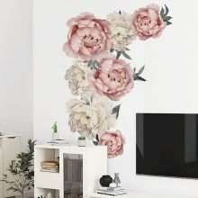 Rose Art Wall Decals Flower