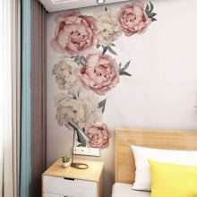 Rose Art Wall Decals Flower