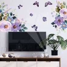 Watercolor Flower Wall Art