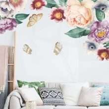 Watercolor Flower Wall Art