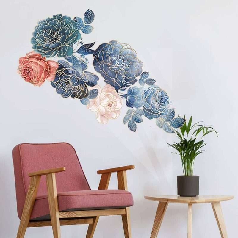Watercolor Flower Wall Art