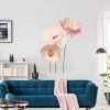 Watercolor Home Decor Pink Flower Wall Decals 2