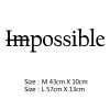 All is Possible Motivational Wall Quotes