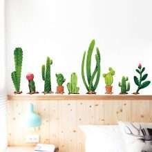 Home Decoration Wall Decals Cactus