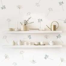 Floral Plants Wall Sticker Boho Wall Decals