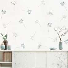 Floral Plants Wall Sticker Boho Wall Decals