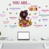 You Are Queen Inspirational Wall Stickers 2