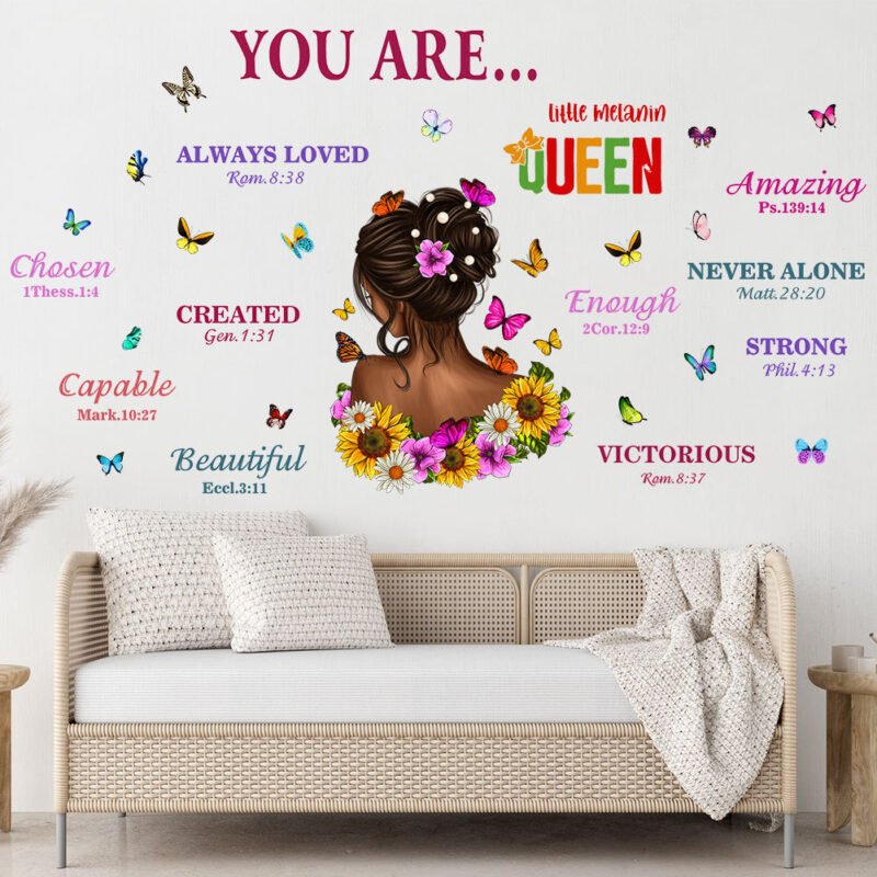 You Are Queen Inspirational Wall Stickers 2