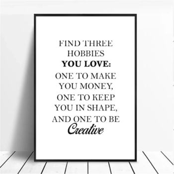Find Three Hobbies You Love Spiritual Quotes