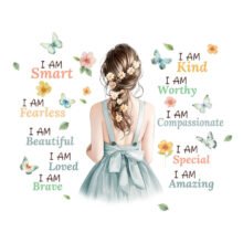 I Am Amazing Colorful Girl Power Quotes 1