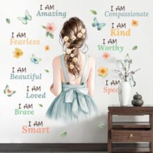 I Am Amazing Colorful Girl Power Quotes 1