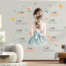 I Am Amazing Colorful Girl Power Quotes 1