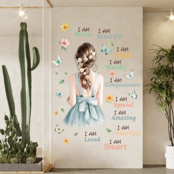 I Am Amazing Colorful Girl Power Quotes