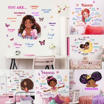 Girl Inspirational Creative Wall Stickers