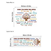 When You Enter This Office You Are Wonderful Inspirational Quotes 1