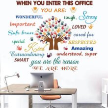 When You Enter This Office You Are Wonderful Inspirational Quotes 1