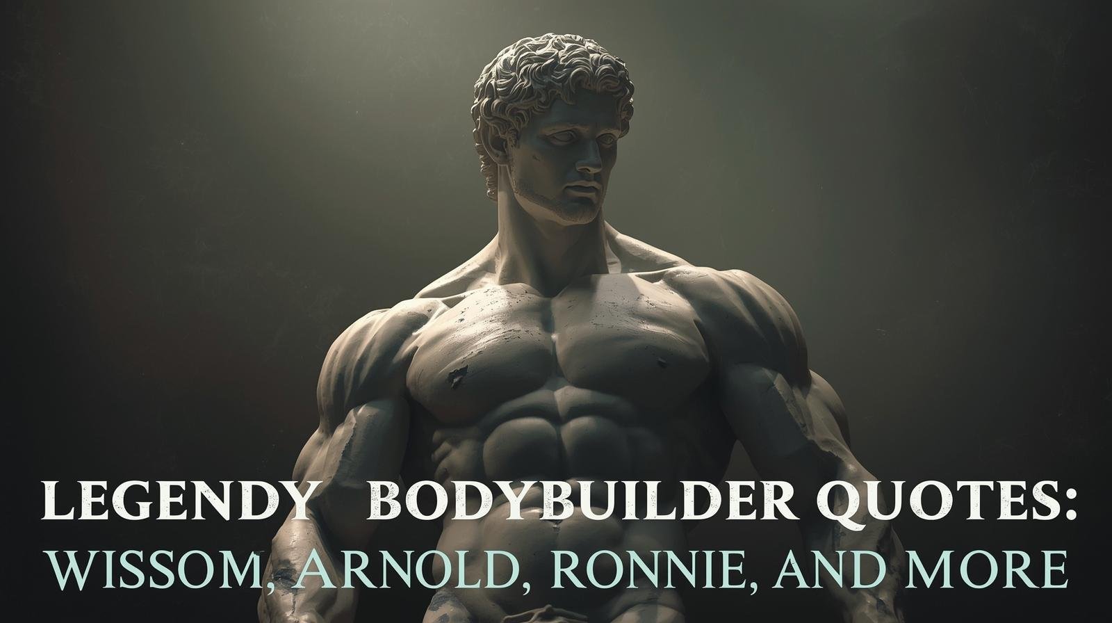 working out strong man