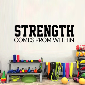 Strength Comes From Within Spiritual Stickers