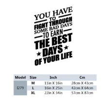 You Have To Fight Through Some Bad Days Encouraging Quotes For Teenager