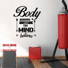 The Body Achieves What The Mind Believes Inspirational Sayings For Teenagers